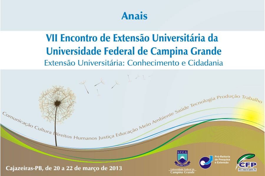 Anais do VII Encontro de Extensão da Universidade Federal de Campina Grande