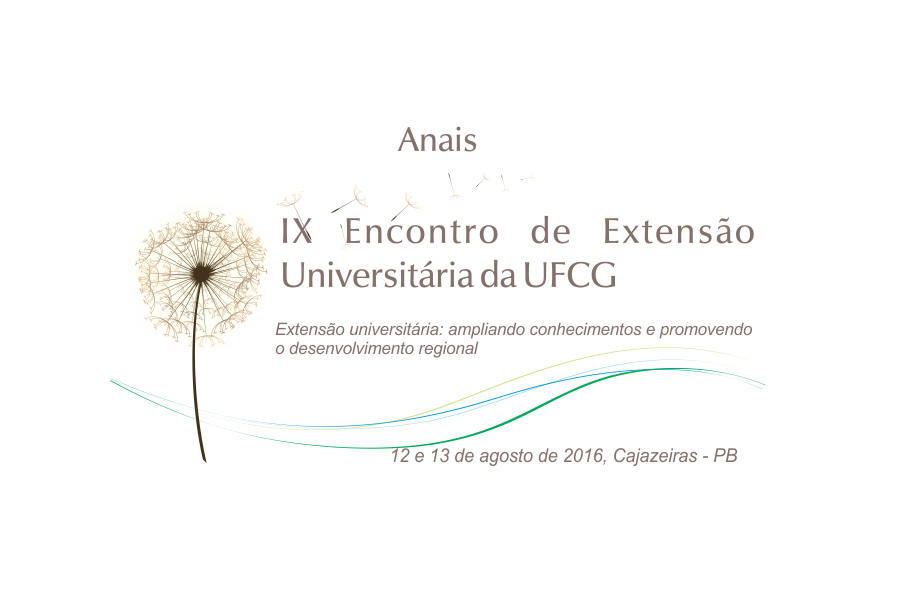 Anais do IX Encontro de Extensão Univeristária da UFCG